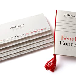 Childhood Benefit Concert Paris, Eventgestaltung