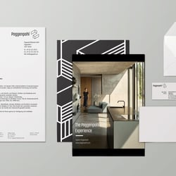 Briefbogen und Visitenkarten