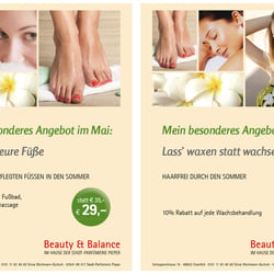 Beauty & Balance Plakate