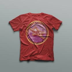 T-Shirt mit VGS Logo eingearbeitet