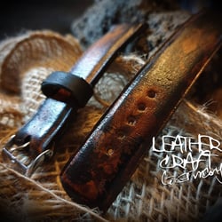 Uhrenarmband Leder