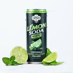 Lemon Soda Mojito von Fonti di Crodo – Konzeptfotografie
