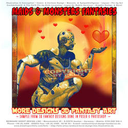 3D Artwork in Poser & Photoshop erstellt