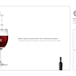 Apple. iWine