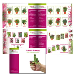 Produktkatalog für einen Gartenbaubetrieb