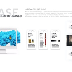 UI/UX-Case Shop Relaunch