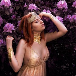 Golden Dress
