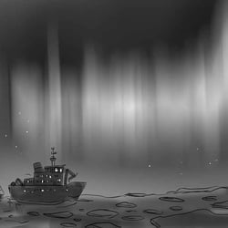 Die Skizze zu der Illustration. :-)