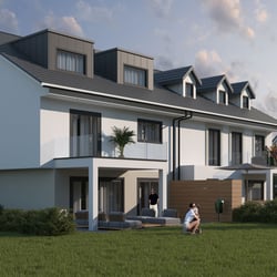Mehrfamilienhaus Rückseite