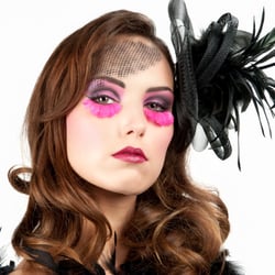 Kreativmake-up „Netz“