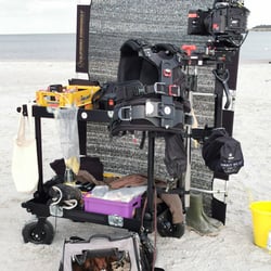 Steadicam Operator Kamera Setup ARRI ALEXA 35 am Strand