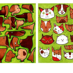 print portfolio 0019 border cat dogs