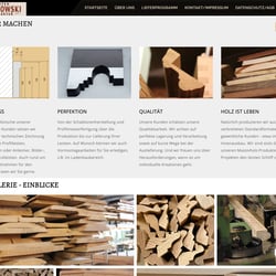 Webdesign (HTML), Produktfotografie, Text