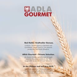Adla Gourmet Katalog – Cover/Layout