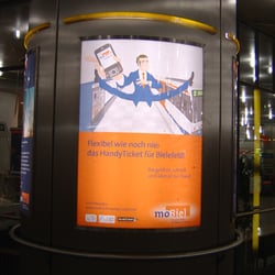 moBiel GmbH – HandyTicket für Bielefeld – Vektor Illustration