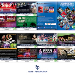 Flyergestaltung für Firma Reset Production e.K.