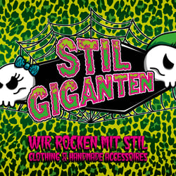 Banner im Psychobilly-Stil