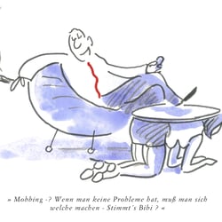 Aus Bilderserie zum Thema Mobbing