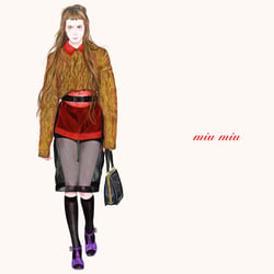 miu miu girl.