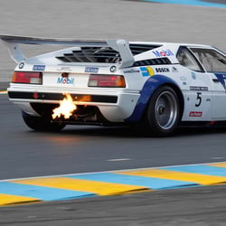 BMW M1 in Le Mans