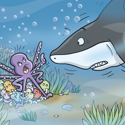 aus „Mama Tintenfisch“ von Carina Stocker-Müller (privater Auftrag)