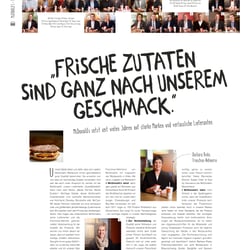 McDonald’s – Zeitungsbeileger & Anzeigen