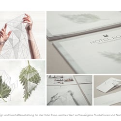 Corporate design für Hotel Rose