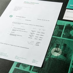 Briefpapier – Rechnung