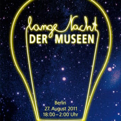 Plakatserie für die „Lange Nacht der Museen“ in Berlin