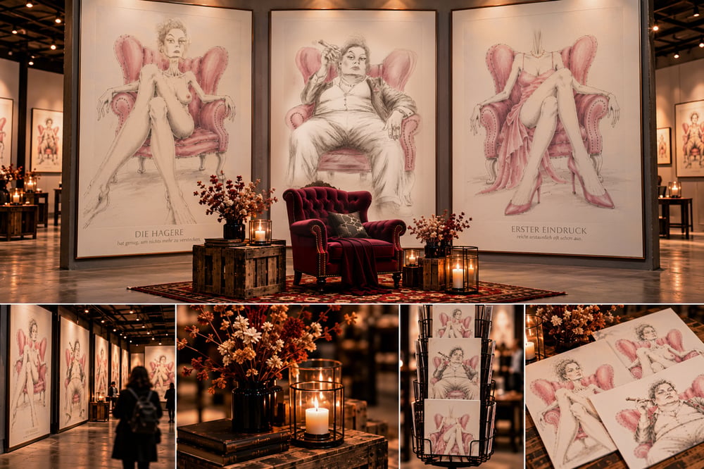 „ANDERS SEHEN“ – Ausstellungskonzept