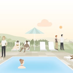 LOISIUM Hotel Illustration