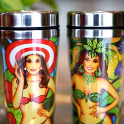 Coffee Mugs für Bikini-Museum