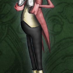 Der Butler (Charakter für ein Videospiel)