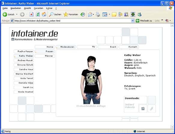 Screenshot Moderatoren – Frauen
