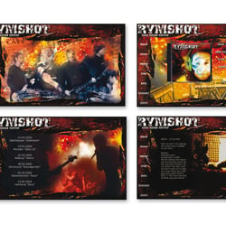 Illustrationen für die Band Rymshot