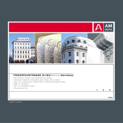 am alpha – Internetpräsenz
