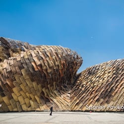 Der spanische Pavilion in Shanghai (Expo)