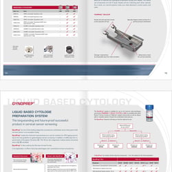 Gesamtkatalog eines Laborgeräte-Anbieters – Innenseiten