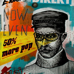 50% more pop, 50 × 40 cm, 2011