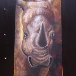 Acryl & Sand auf Leinwand