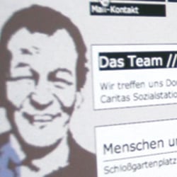Caritas, Darmstädter Sozialhilfegruppe – Gestaltung und Programmierung