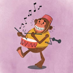 FREE WORK → Retro Illustration Style