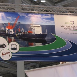 Banner im Einsatz auf der SMM 2010