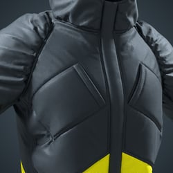 Cycling jacket detail