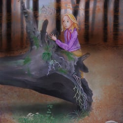 Illustration für den 4ten Band der Kinderbuchreihe „Gewürzdetektivin Emmi Cox“