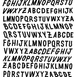 Merle-Michaelis lettering 05