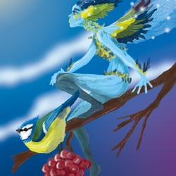 Blue Tit Fairy