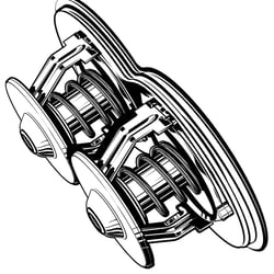 Vektorgrafik Mahle Thermostat