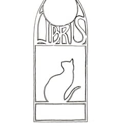 Katze Jugendstil 2