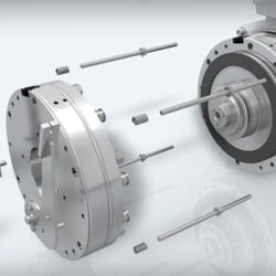 Animation Fahrstuhlbremse